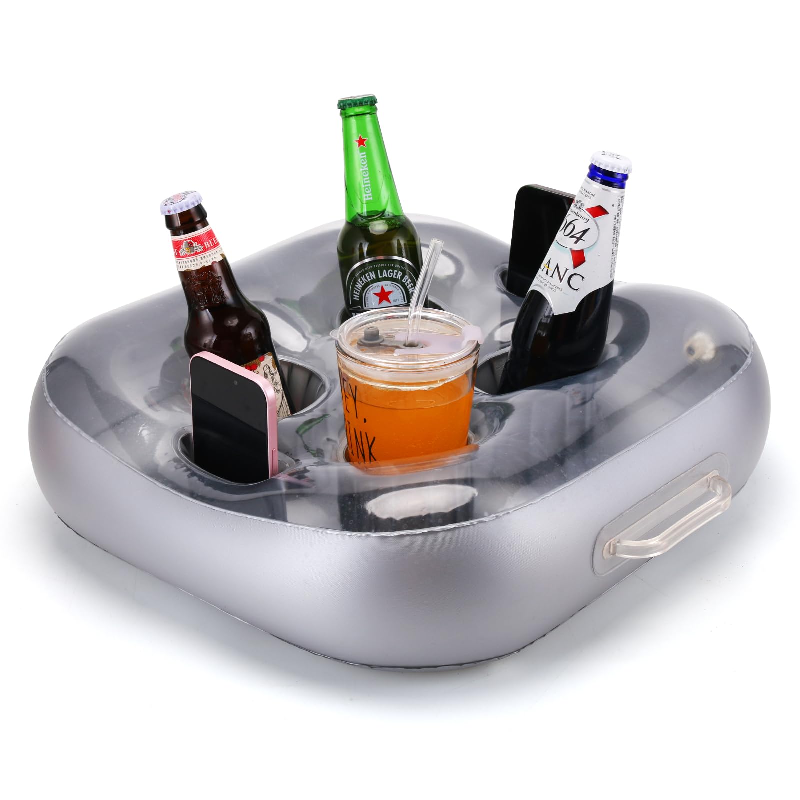 Amazon.com: Floating Drink Holder for Hot Tub – Large Capacity Drink ...