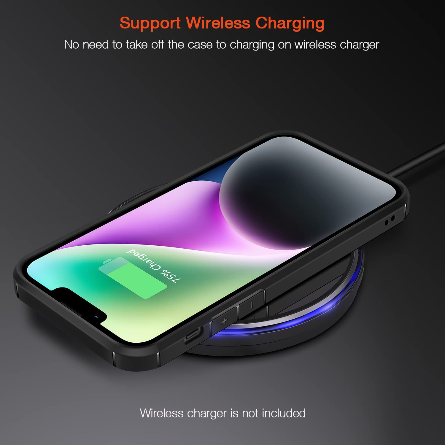 TENDLIN Compatible With IPhone 14 Pro Case [Anti-Yellowing - View #4