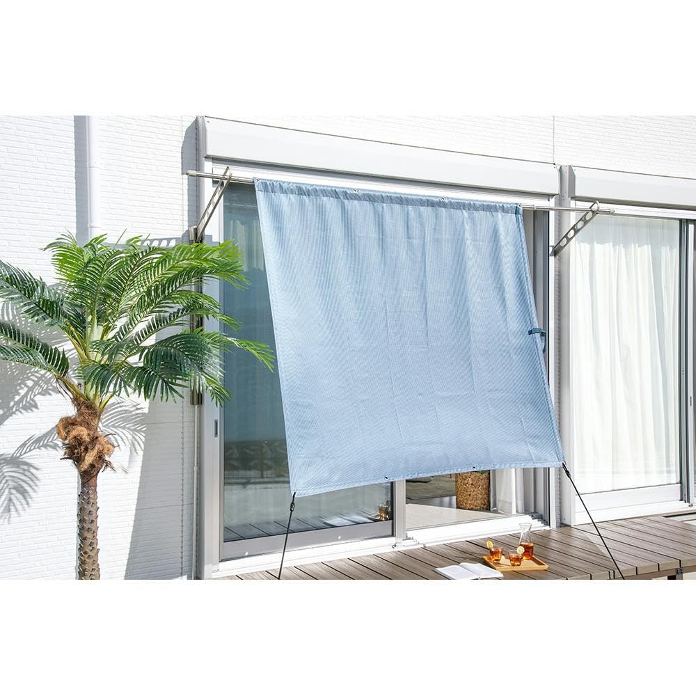 Amazon｜カインズ(CAINZ) 【2024春夏】物干竿に掛けられる日除け目隠し