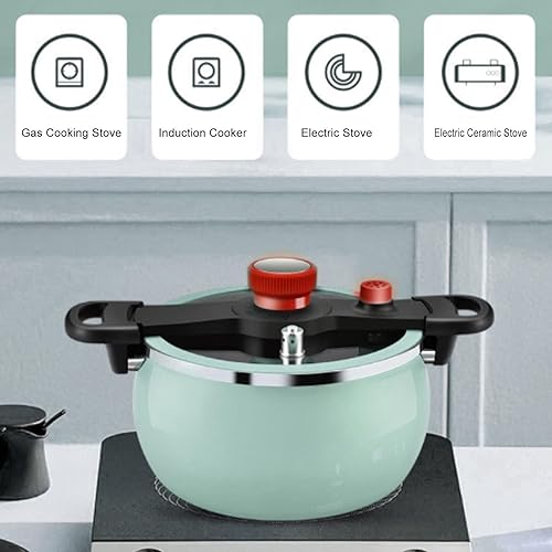 Miniatura 5 de Olla de alta presión Eficiente Cocina rápida Multifuncional Seguro Diseño Científico Capacidad 7L (azul Azure)