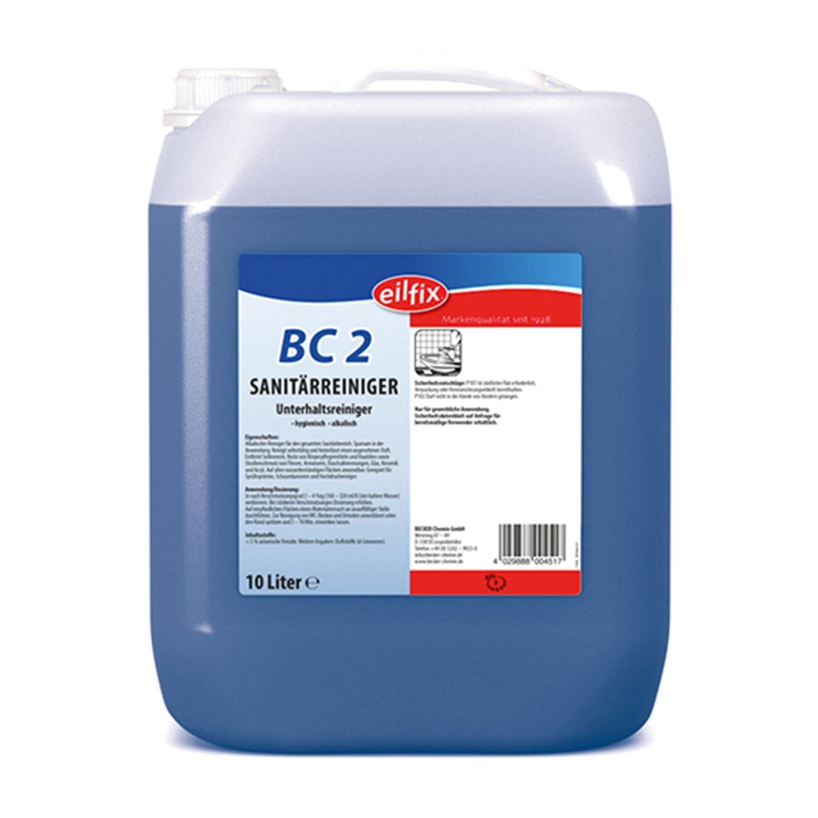 BC 2 Sanitärreiniger, alkalisch, 1 x 10 Liter