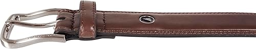 Miniatura 5 de Nautica Cinturón de cuero de vestir para hombres para trajes y pantalones Clásico Negocios Moda Ajustable Hebilla de metal
