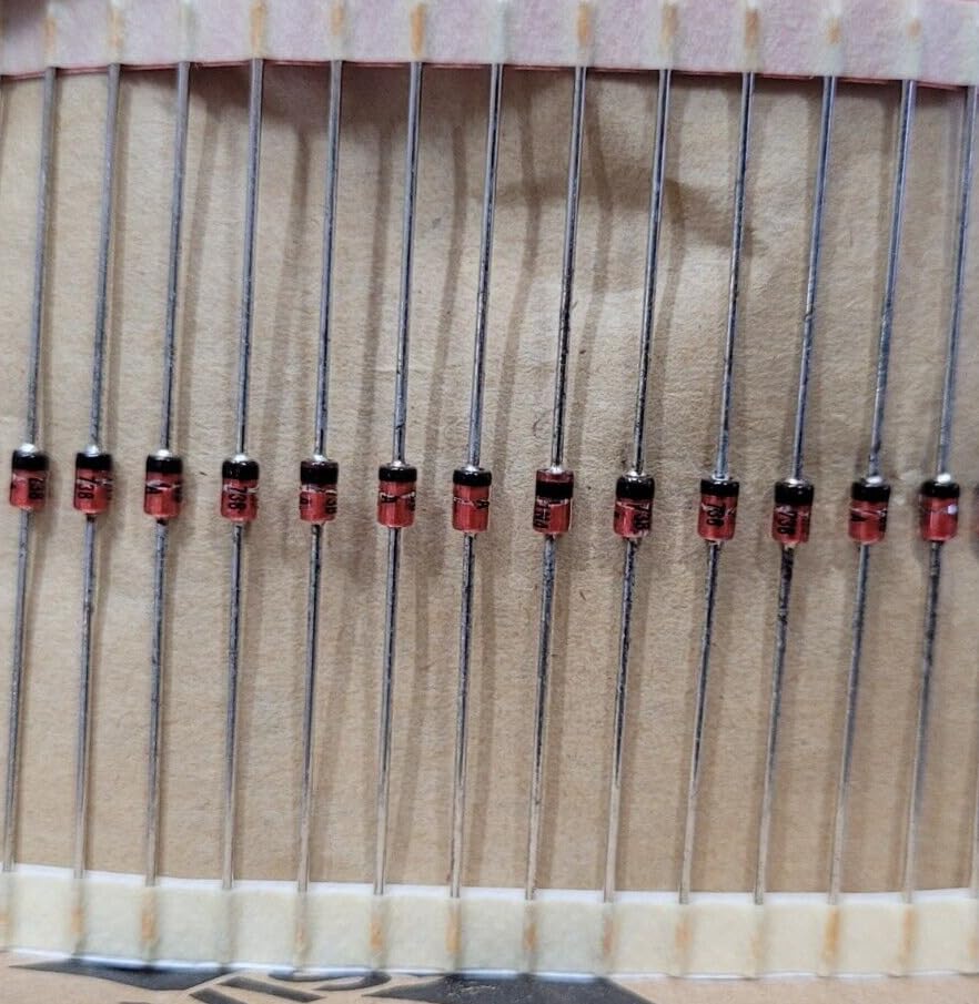 (10 PCS) 1N4738A-TR VlSHAY DIODE ZENER 8.2V 1.3W DO41