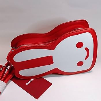 Cune キュ―ン バッグ 帆布 2WAY ショルダーバッグ ビッグロゴ うさぎ Cune キュ―ン バッグ 帆布 2WAY ショルダーバッグ ビッグロゴ うさぎ