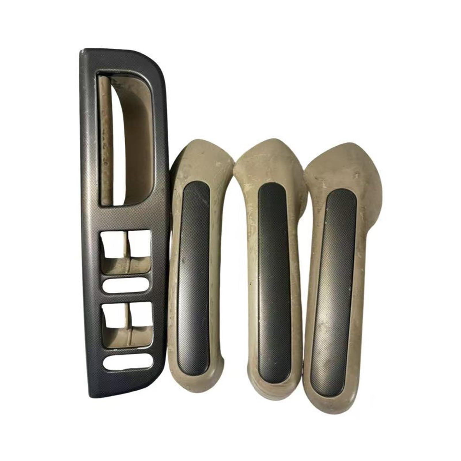KEBJSBGTD Front Left Rear and Right Car Door Handles Optical Central Trim Panel for Vo&lkswagen Bora Golf 4 MK4 and Je&TTA (1999-2004 Cars Doors Handles
