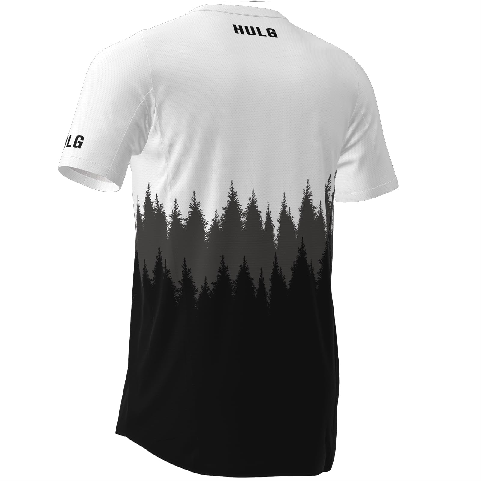 HULG Maglie da Ciclismo da Uomo, T-Shirt Corte, Maglie da Ciclismo, Maglie da Ciclismo, Abbigliamento da Ciclismo, Magliette da Mountain Bike/MTB