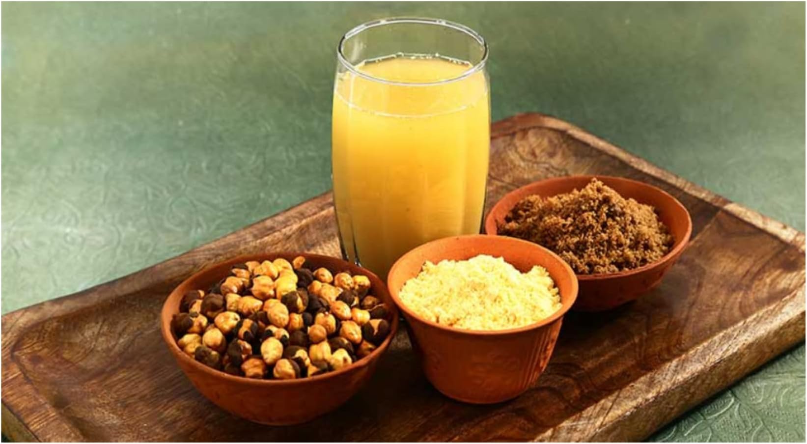 90's MILL Organics- Homemade Chana Sattu/Desi Chana Sattu Atta/Powder|Satua/Uttar Pradesh ka Original Sattu | Roasted Gram Flour | Pure & Tasty Refined Fibrous sattu-5940g(pac 3x 1980g)