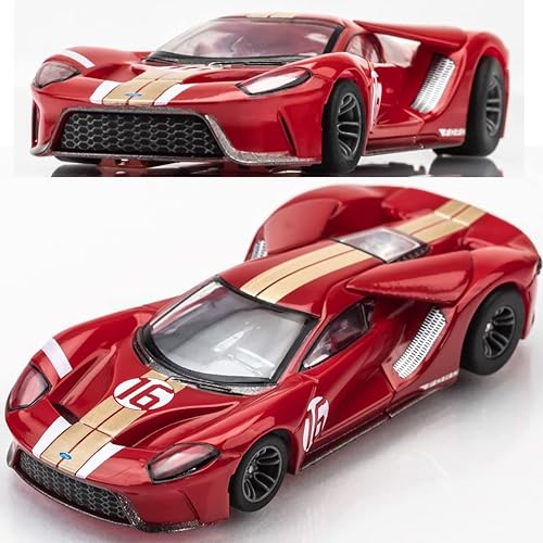 AFX Racemasters Ford GT Heritage #16 Red AFX22067 HO Slot Racing Cars AFX Racemasters Ford GT Heritage #16 Red AFX22067 HO Slot Racing Cars