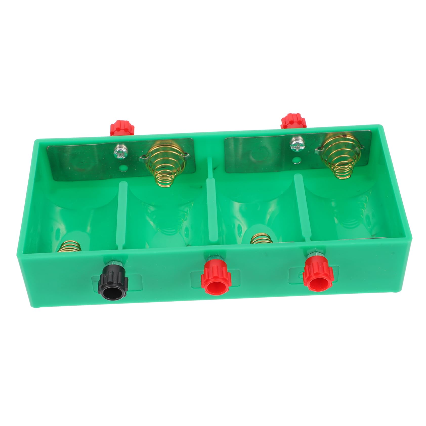 SHINEOFI 5 Pezzi Portabatterie Elettrica per Esperimenti Didattici Strumento per Insegnamento e Sicura Leggera e Portatile per Laboratori e Scuole