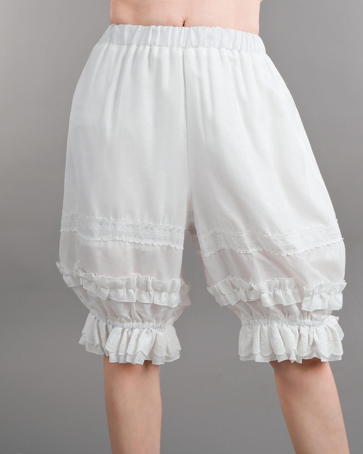 Nuoqi Pantaloons Women Lolita Bloomer Victorian Steampunk Bloomers Shorts - Image 6