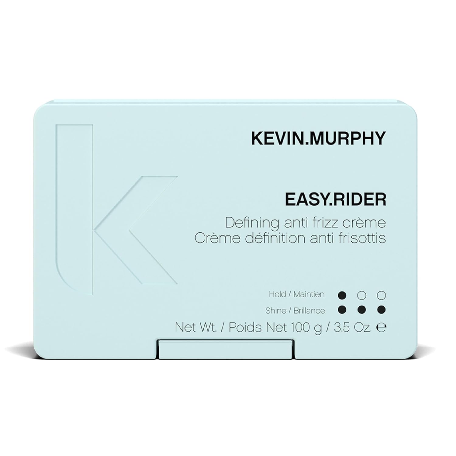 KEVIN.MURPHY EASY.RIDER – Hair Cream for All Hair Types – Anti Frizz for Hair Styling – Curl Activating Cream – Frizz Control Cream – 100g / 3.5 oz