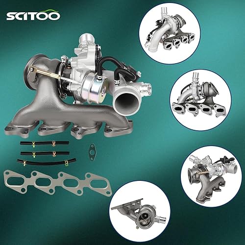 Miniatura 2 de SCITOO 55565353,860156,25198550 turbocompresor se adapta para 2013-2019 para Buick Encore 1.4L 2011-2019 para Chevrolet Cruze 1.4L 2016 para