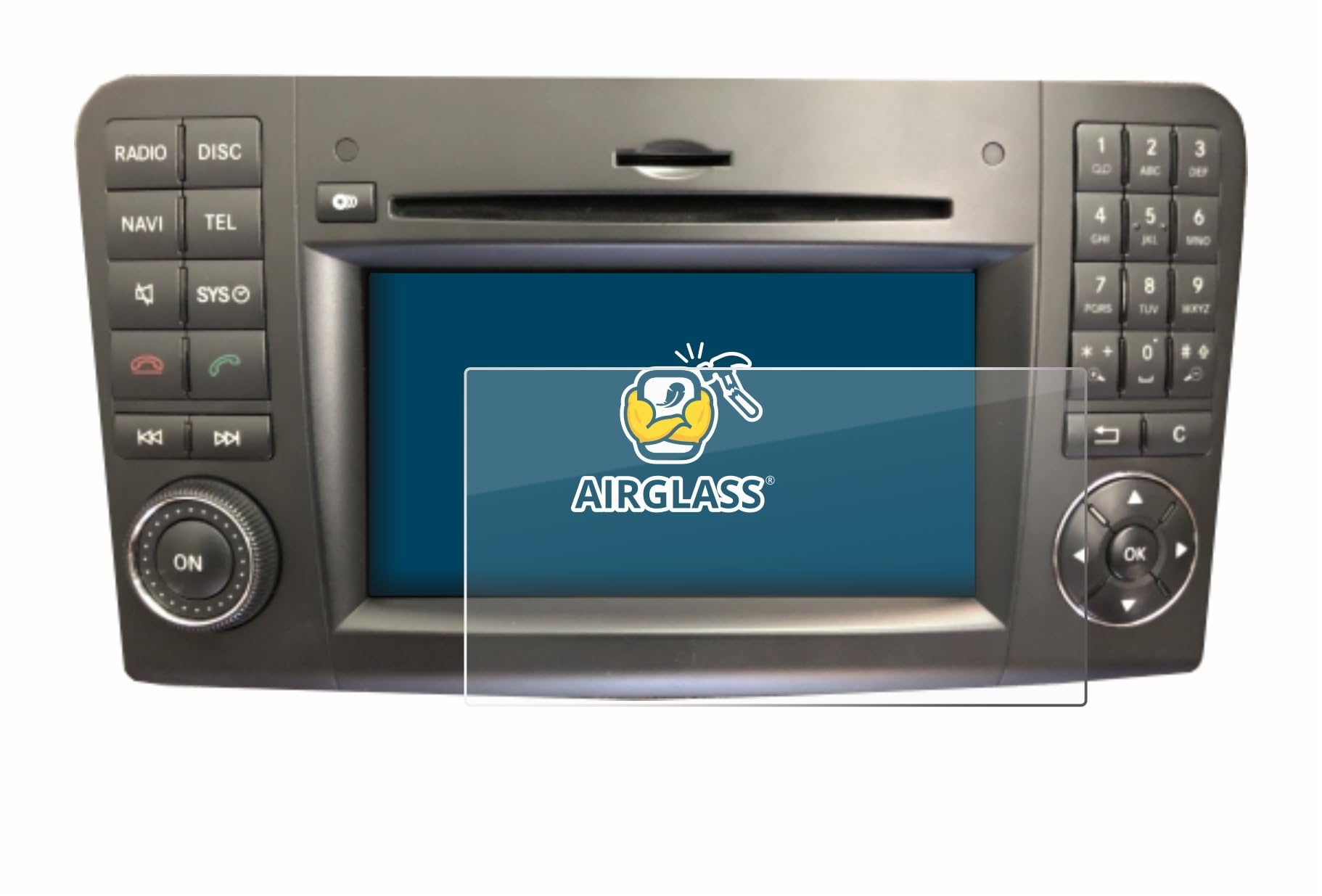 Protection Ecran BROTECT Pour Mercedes-Benz Comand Online NTG 4.5 2
