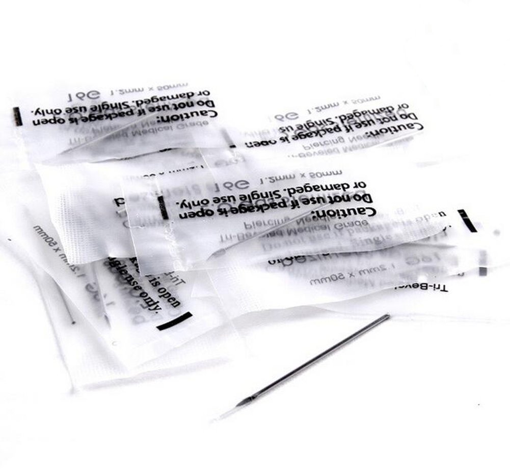 Aghi Da Piercing In Acciaio Inox - Sterili Per Orecchie, Naso, Ombelico E Capezzoli