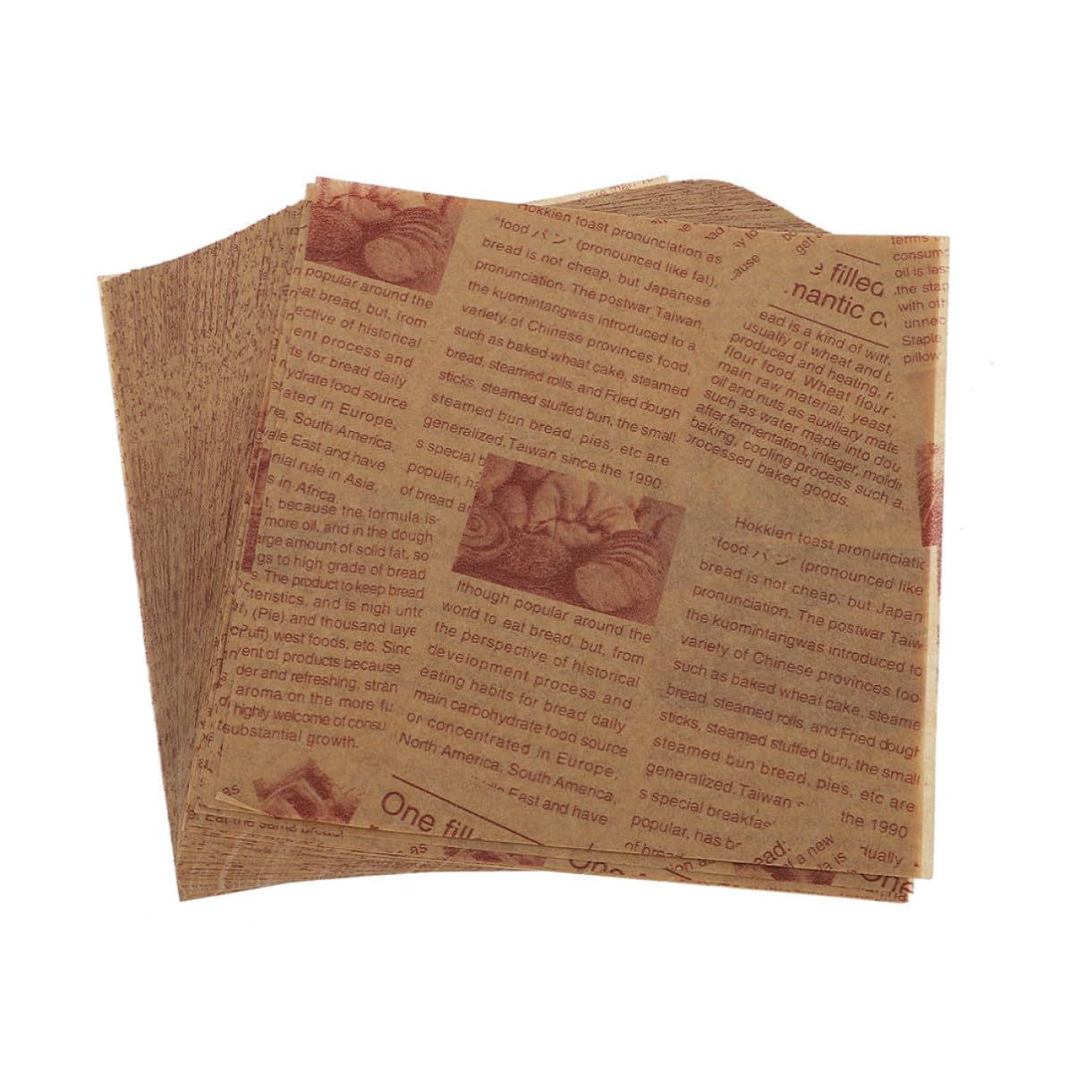 SOLUSTRE 200 Stück Pergamentpapier Backpapier aus Papier Fett und Ölabweisend 38x28cm für Backen und Ofenerhitzen