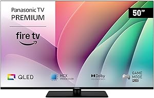 Panasonic W80 50″ QLED 4K Smart TV Fire OS Alexa