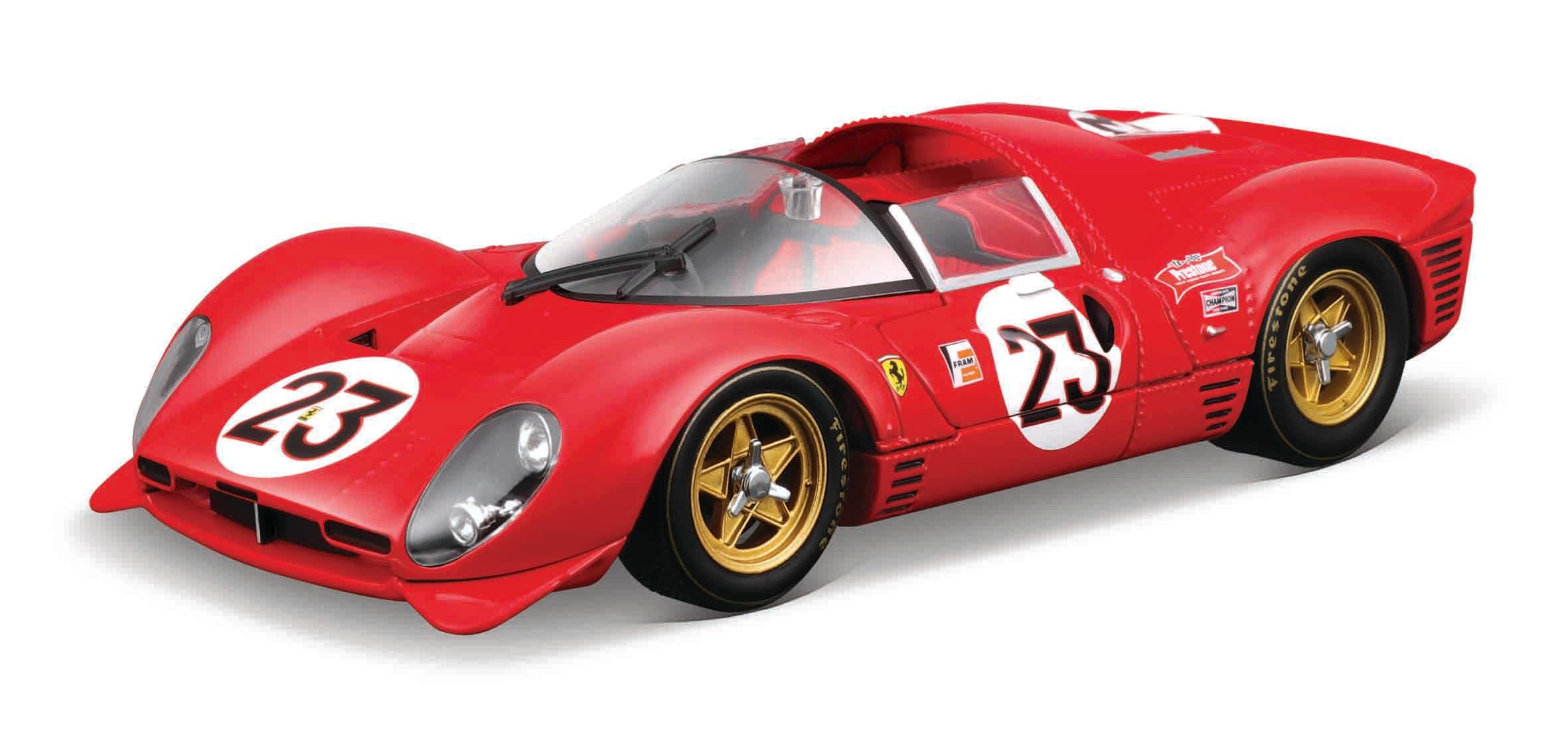 Ferrari 330 P4 Daytona 1:24 Bburago Kit de modèle de véhicule à monter soi-même