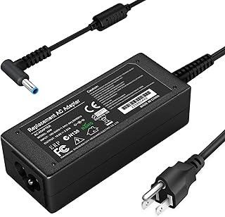 45W Laptop Charger for HP Stream 11 13 14 Series AC Adapter Replacement Compatible with X360 Pavilion, Envy, Elitebook 840, ProBook, Chromebook, Stream, Spectre and More AC Adapter Power Supply 19.5V 2.31A
