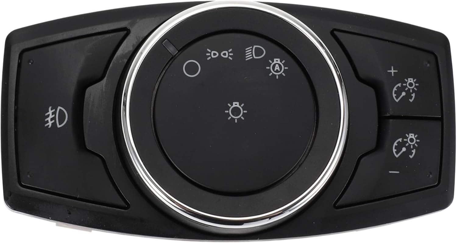 No.CP9Z11654J/HLS1572/1S13817 Headlight Switch for Ford C-Max 2013-2018 Headlamp Dimmer Switch Black