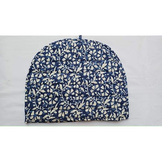 Fashionmart Mandala Tea Cozy Cover Blue Hand Block Winter Te
