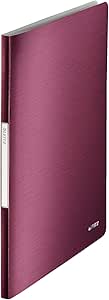 Leitz A4 Display Book, 80 Pockets, 160 Sheet Capacity, Transparent Pockets, Green, Urban Chic