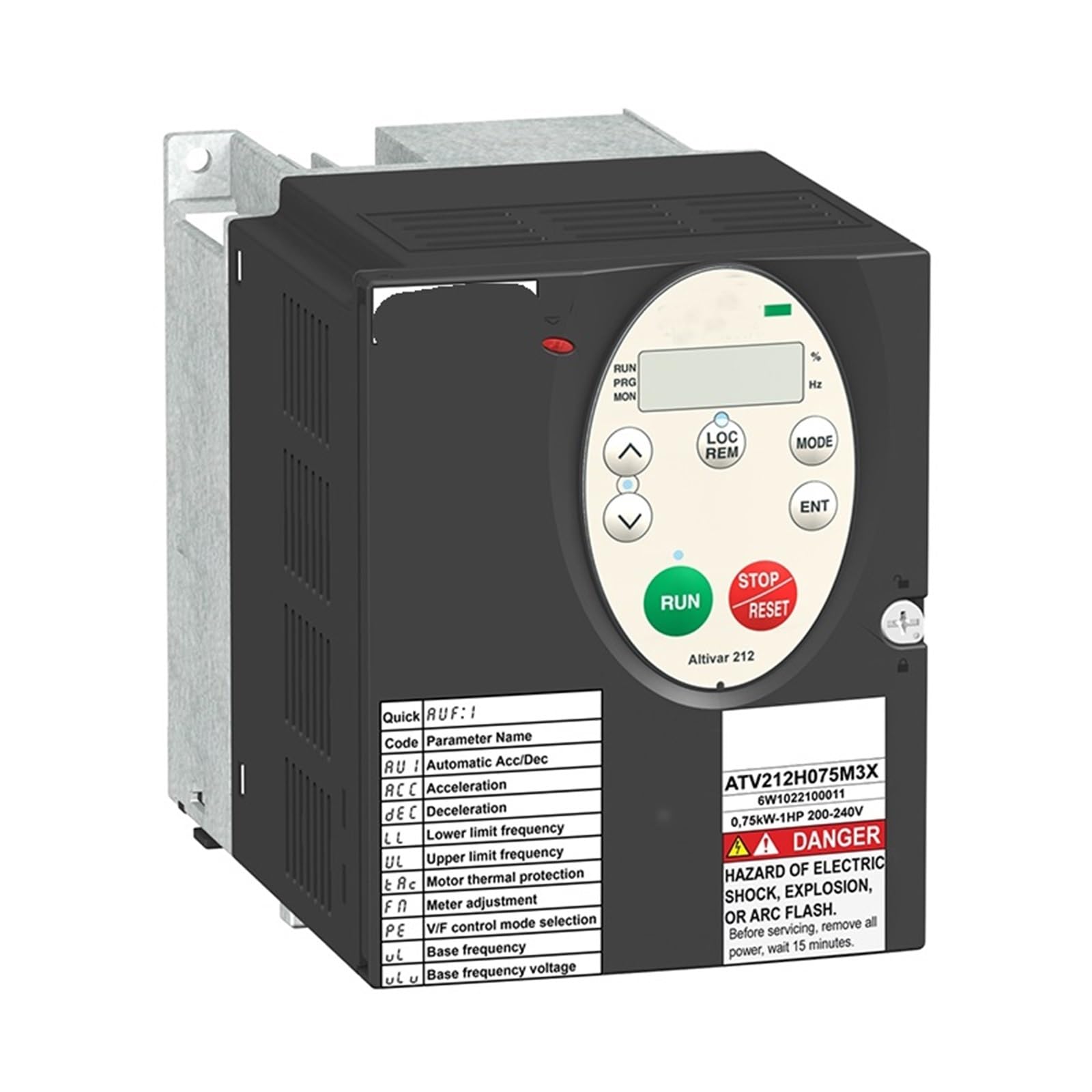 JJHQOKYNA ATV212H075N4 Frequency Converter 0.75kW/1hp 380-480V