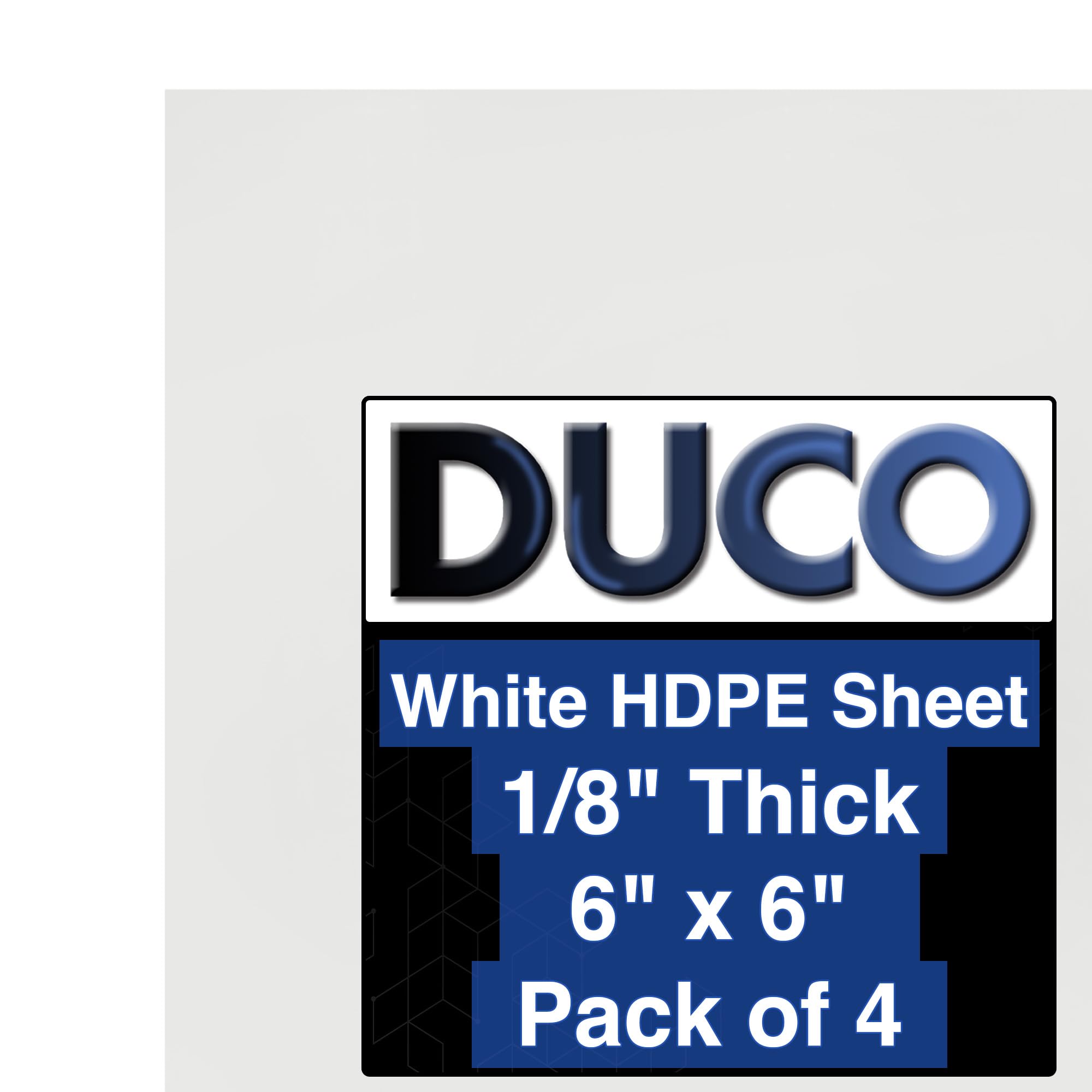 Duco HDPE Sheets - USA Made, Dishwasher Safe -20
