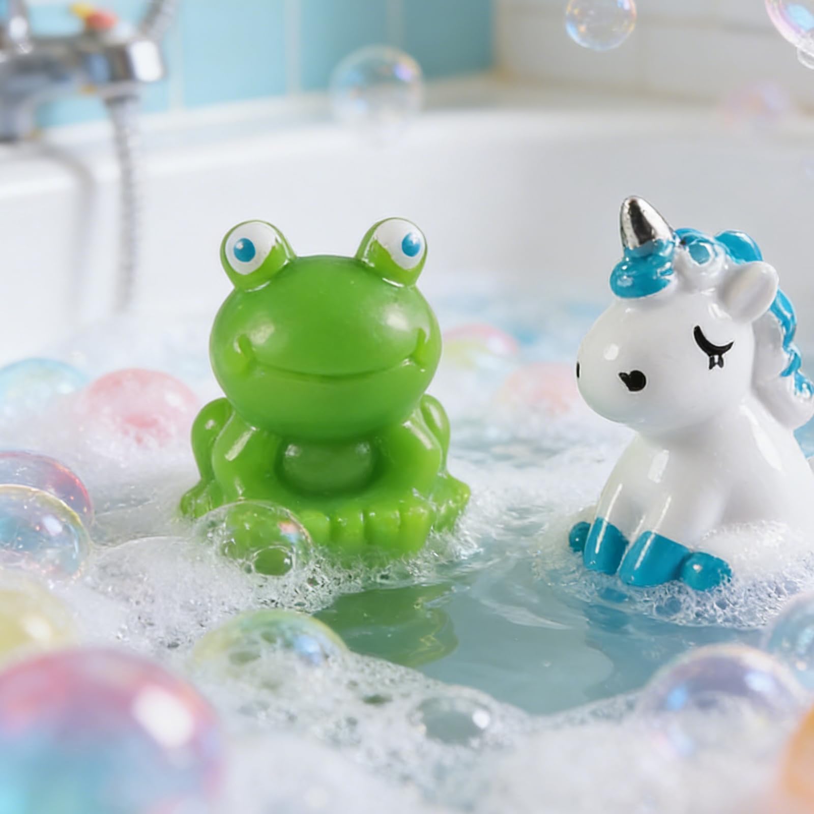 24 Piezas/Juego Animal Juguete Baño Fizzies Juguete con Divertidas Sorpresas en Interior para Niños del Baño Compromiso Fizzies Set