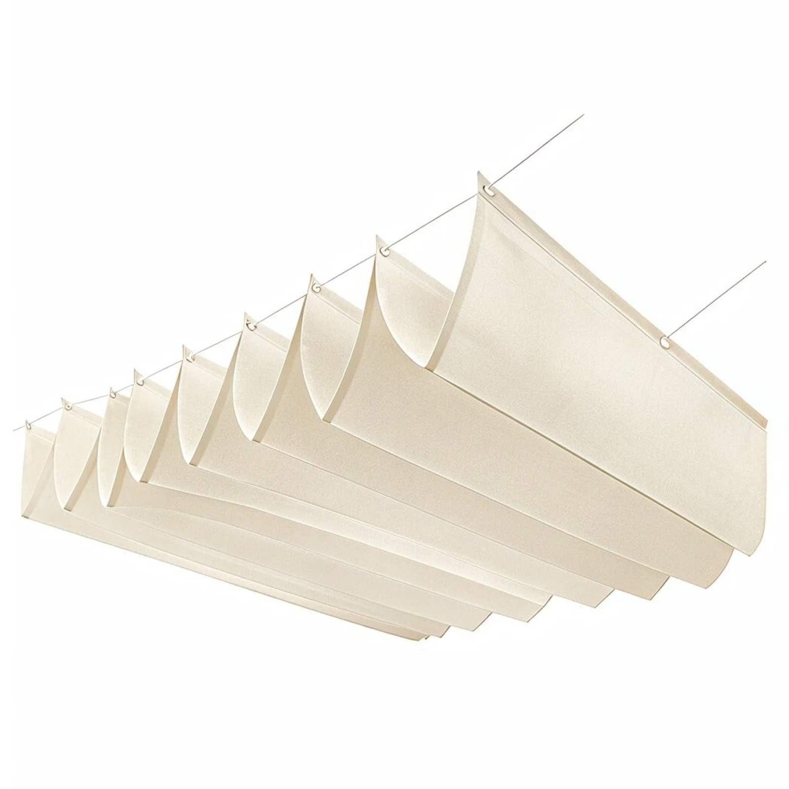 Toldo retráctil de onda ajustable impermeable para jardín y balcón