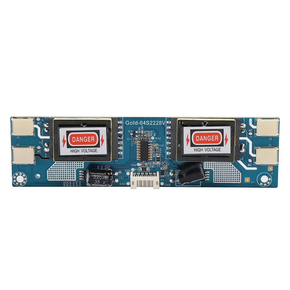 KIMISS Ccfl Inverter Ccfl Inverter Board Ccfl 4 Lamp Small Port Scheda Inverter Ad Alta Pressione per 10 26 Retroilluminazione Schermo LCD 10 28V