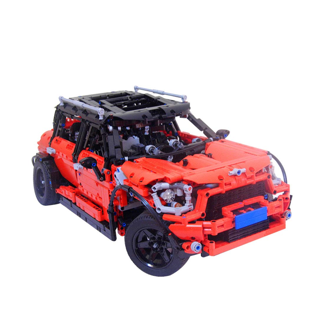 DOSGO RC Car Building Blocks Toy Kit, 2562PCS Mini Car Vehicle Model, MOC Electric Remote Control Small Building Block Puzzle Toy Set Compatible Lego to Build For Boys, Girls, Kids And Adult