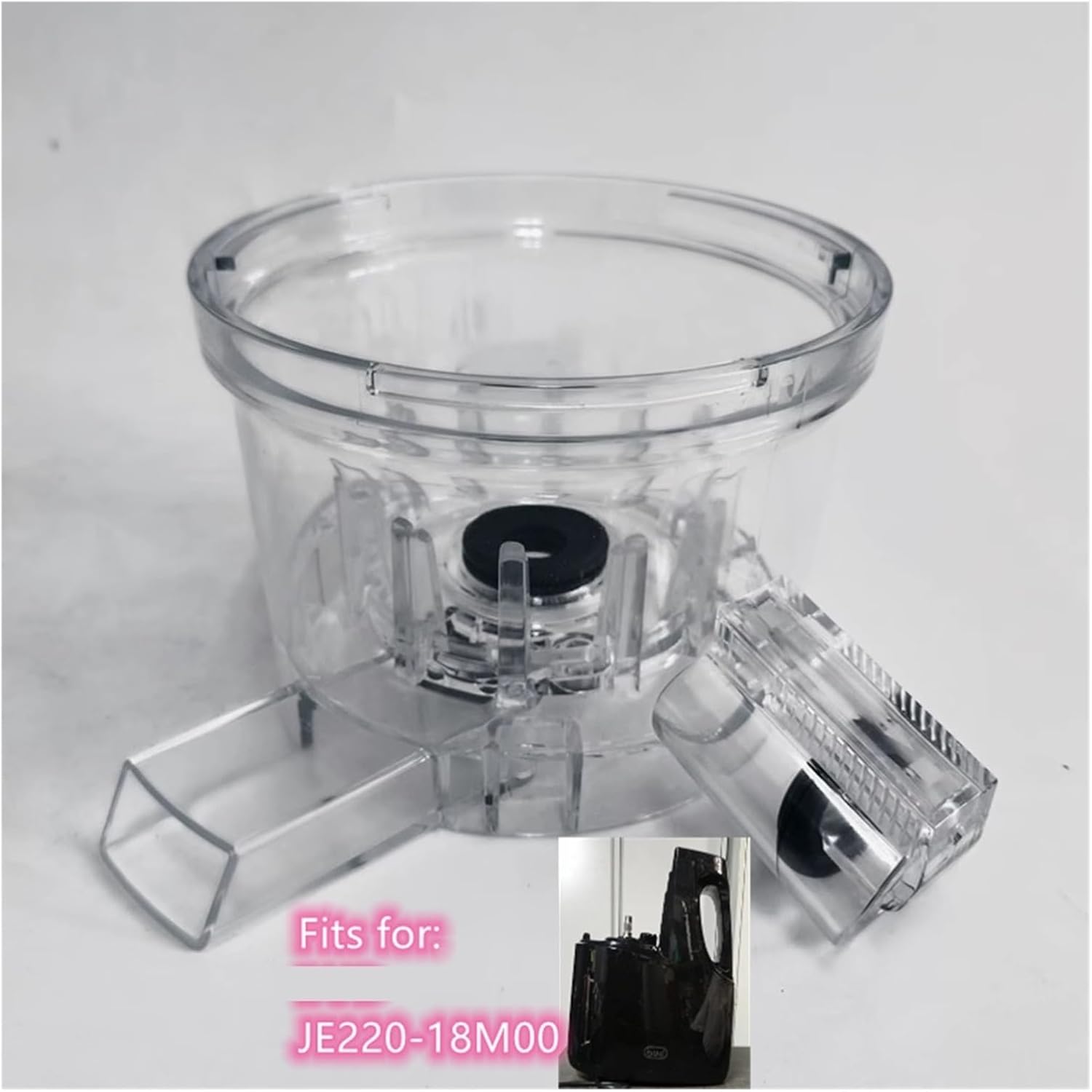 Juicer Cup, Easy To Clean Juicer Cup Compatible For BUD JE220-18M00 Juicer Parts Accessories Cup Body Plastic Small Capacity Replacement Cup Kitchen Utensils Juicer Blender Accessories Parts