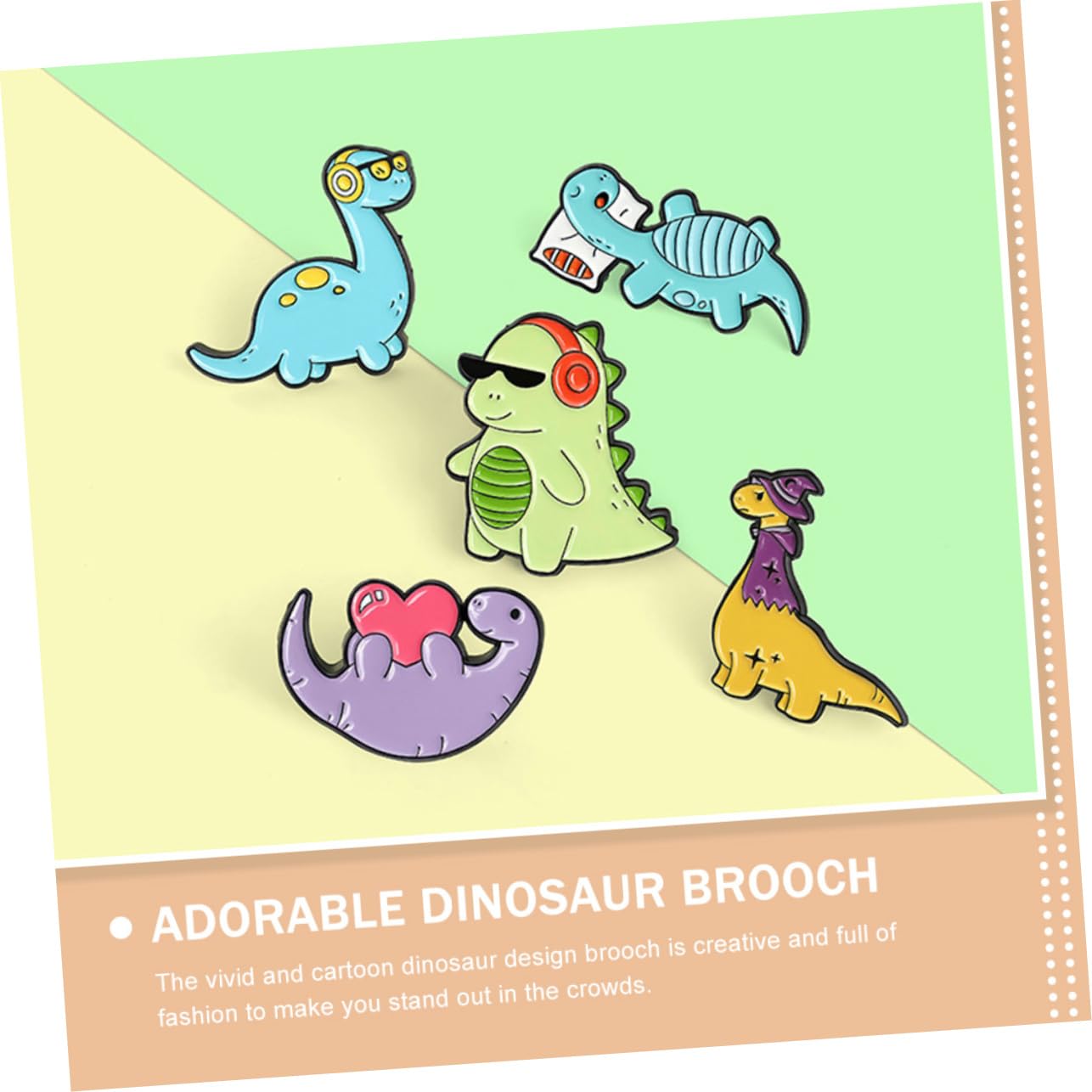 SOIMISS 25stücke Teiliges Dinosaurier Broschen Niedliche Cartoon-anstecker Für Kleidung Und Accessoires Langlebiges Modisches Design Aus Geschenkidee Für Dinosaurier-fans