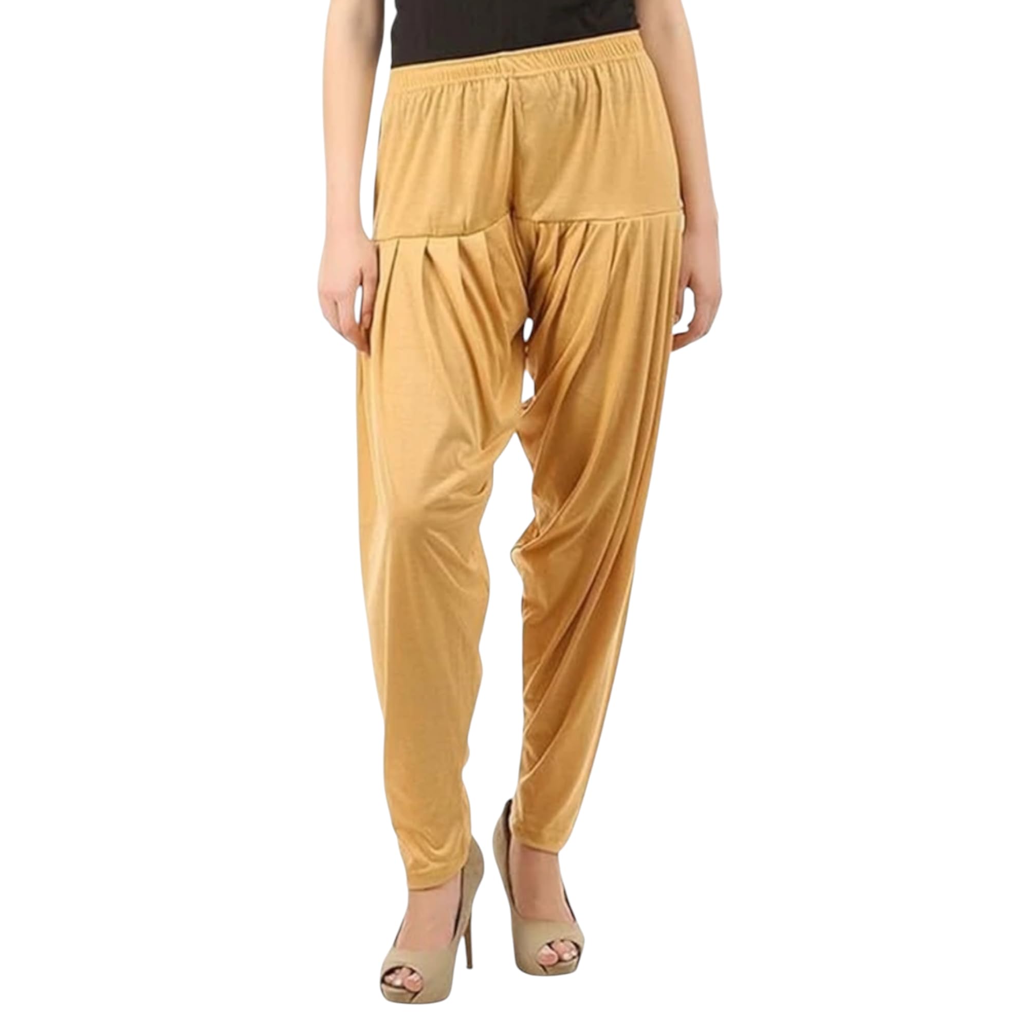 dream buds Women's Viscose Rayon Patiala Pants – Stretchable Ethnic Bottom Wear with Pleats for Casual & Traditional Outfits-picture-22