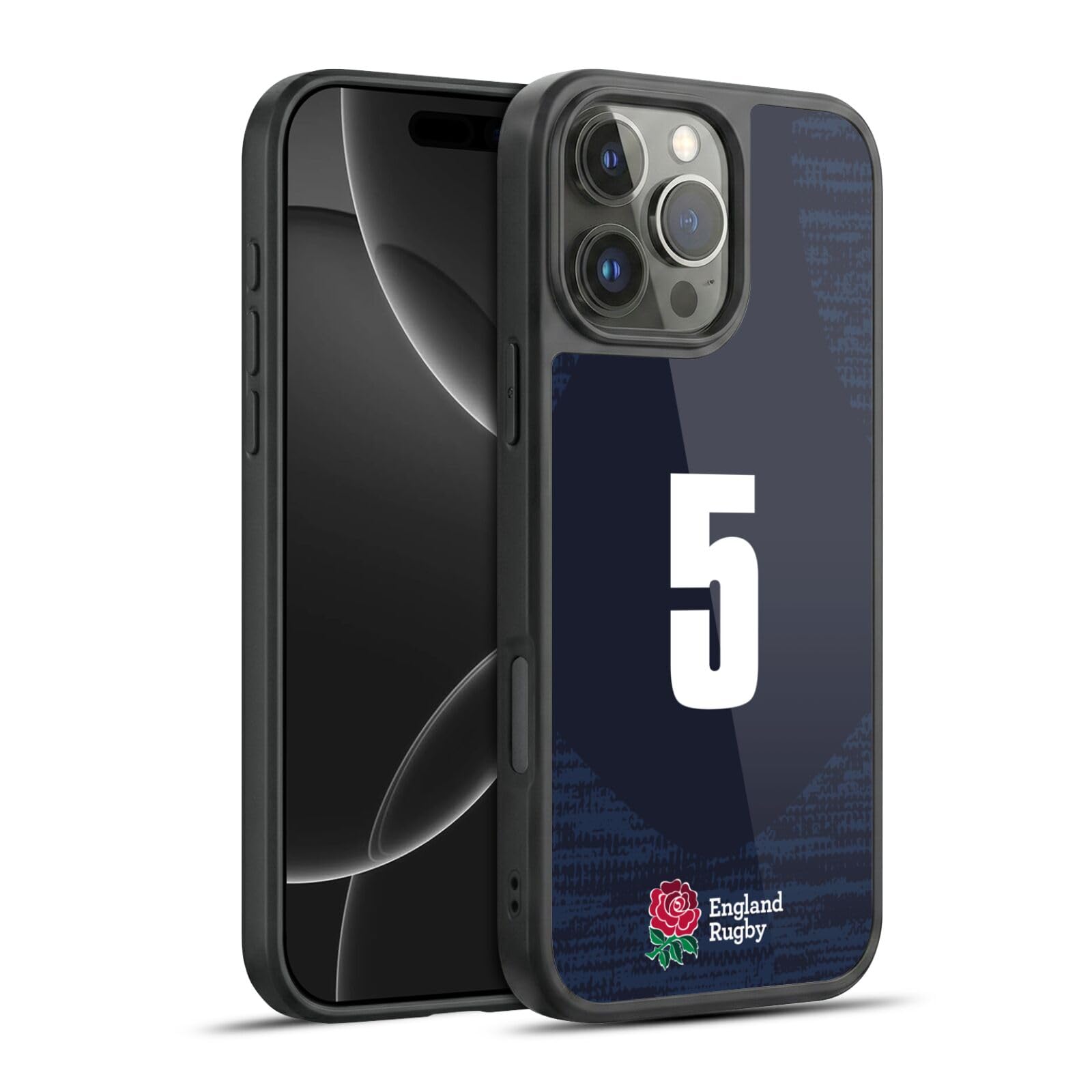 Coque Angleterre Rugby iPhone 16 Pro Max pour supporter en déplacement - 8