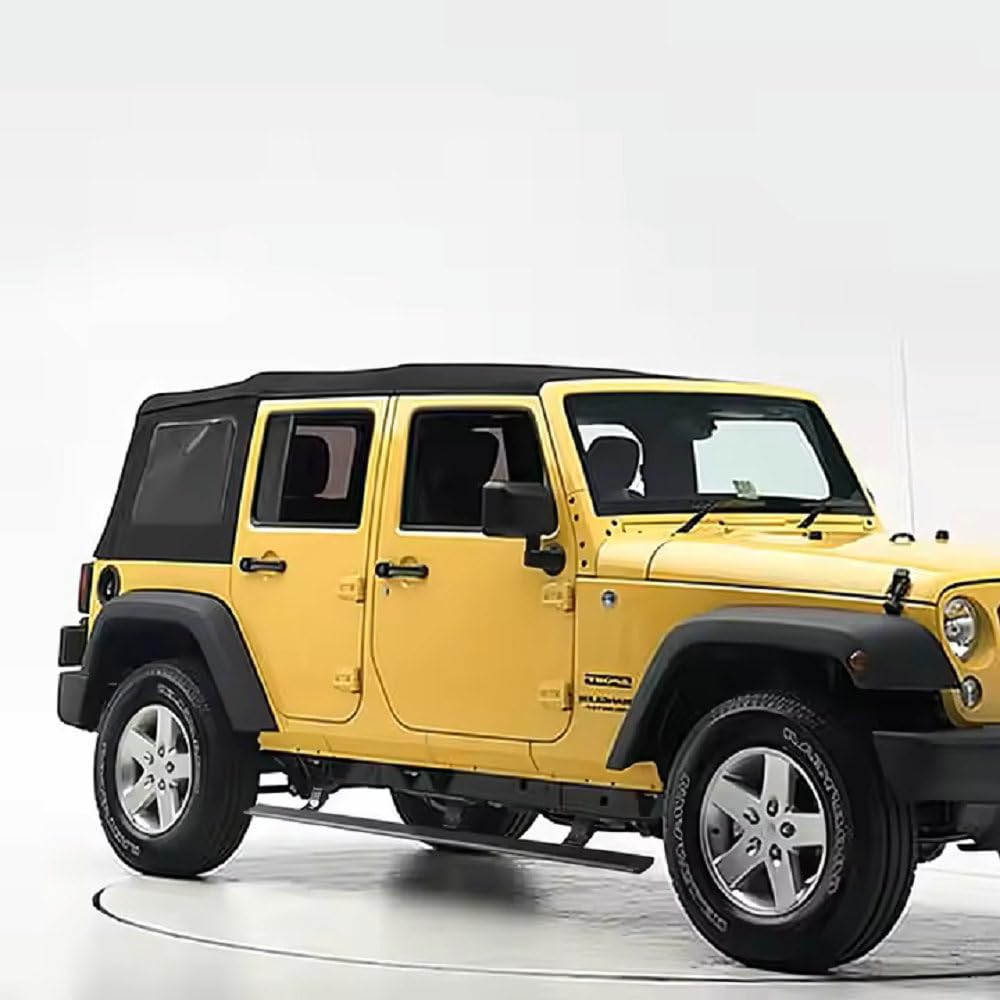 Pedane laterali elettriche adatte per Jeep Wrangler JK 4 porte 2008-2017, 2008-2017, 2 pezzi