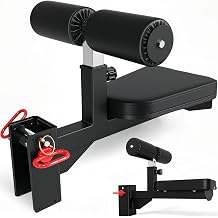 LAT Pulldown Seat Attachment, Upgrade Double-Hole Design for 5/8" & 1"