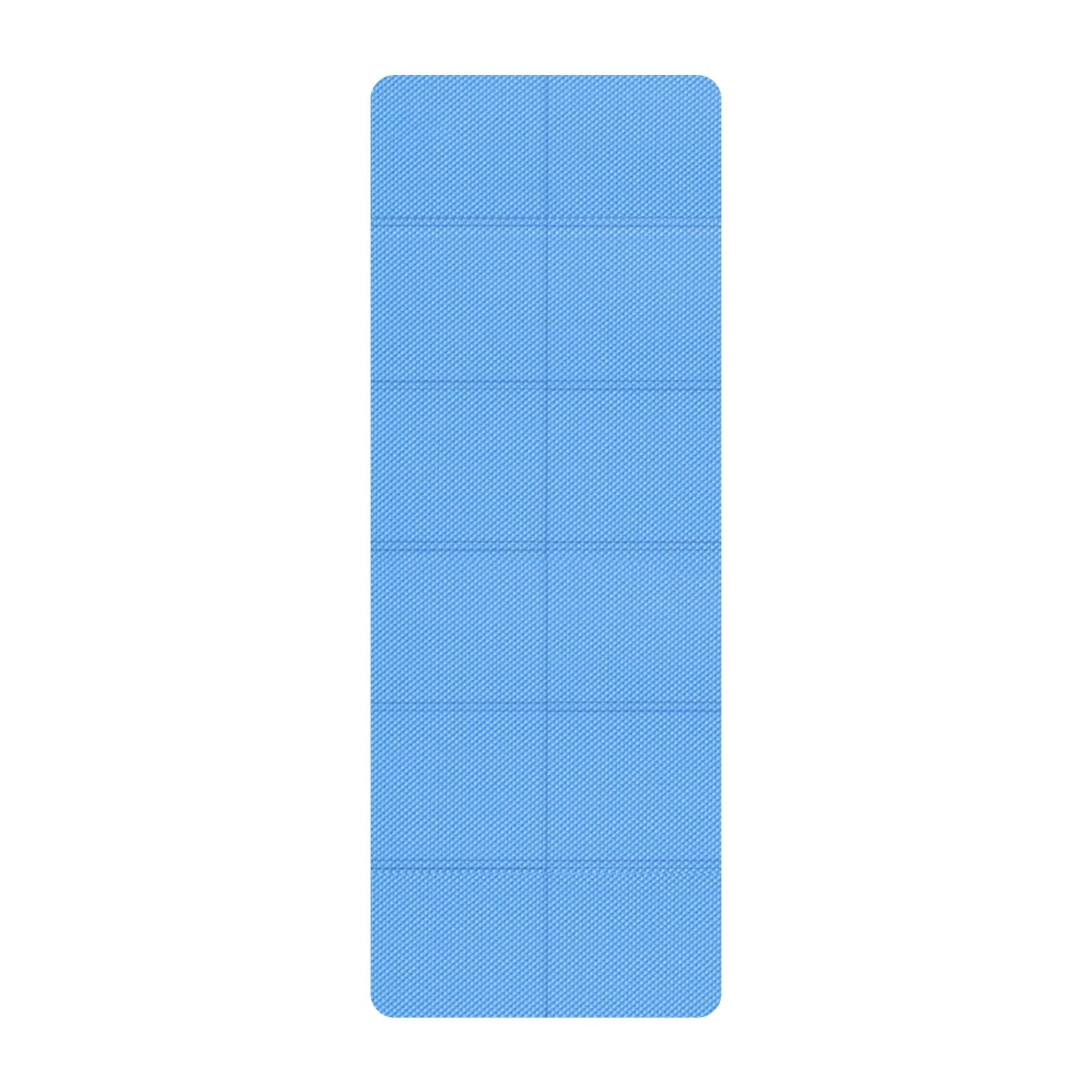 Esterilla de Yoga Plegable,Suave CóModa Esterilla Pilates & Incluye Bolsa de Transporte Women Men Exercise Mats para Gimnasia, MeditacióN, Viajes Y Cualquier Tipo de Entrenamiento