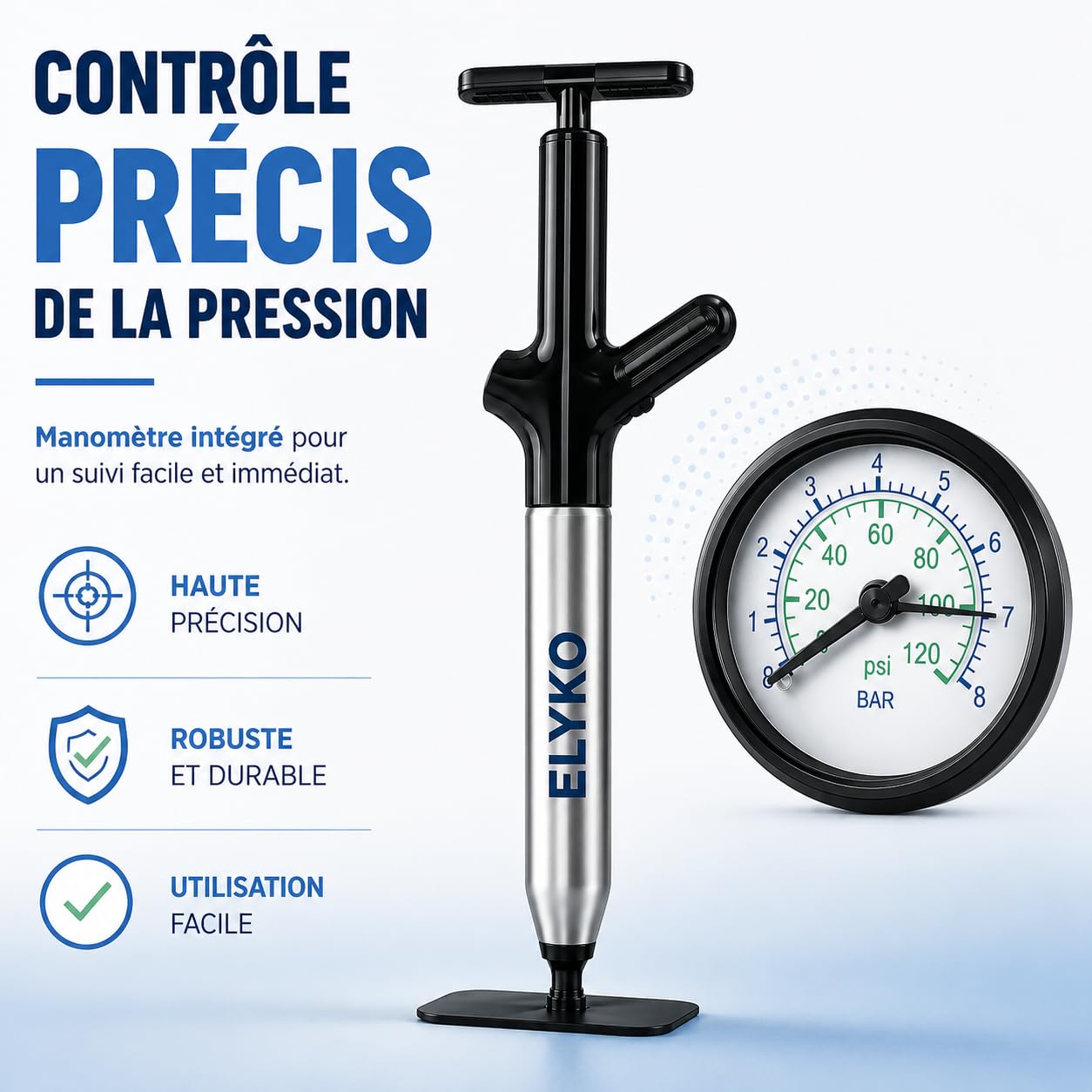 Déboucheur WC & Canalisations Haute Pression 8 Bars Réutilisable