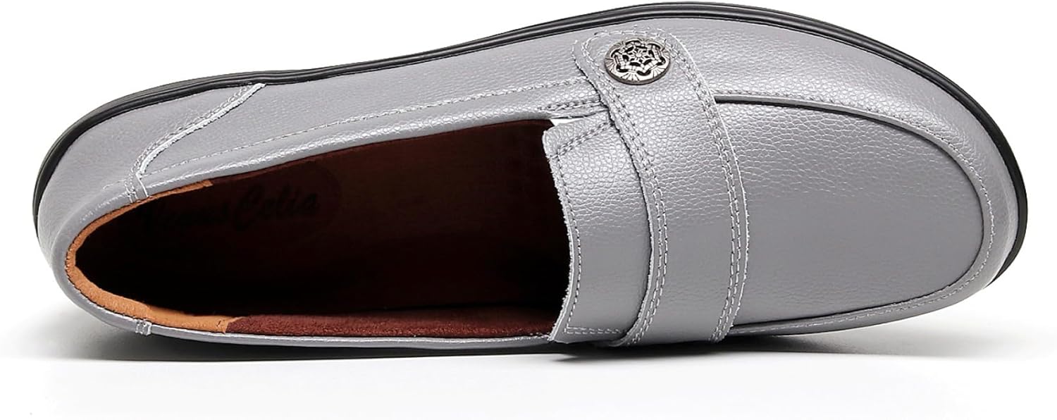 VenusCelia Women's Band Walking Flat Loafer - Image 4