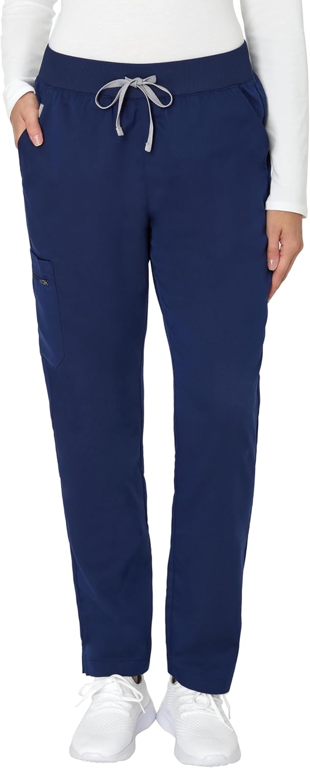 Hanes Womens Scrub Pants, Comfort Fit Healthcare Pants for Women, Moisture-Wicking Medical Scrubs