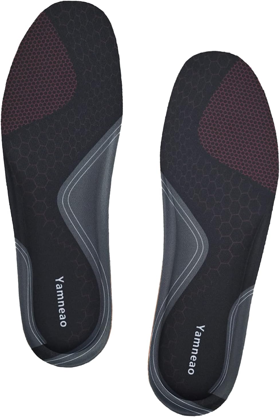 Yamneao Memory Foam Insoles for Womens Mens Kids, Comfortable Replacement Insoles for Walking