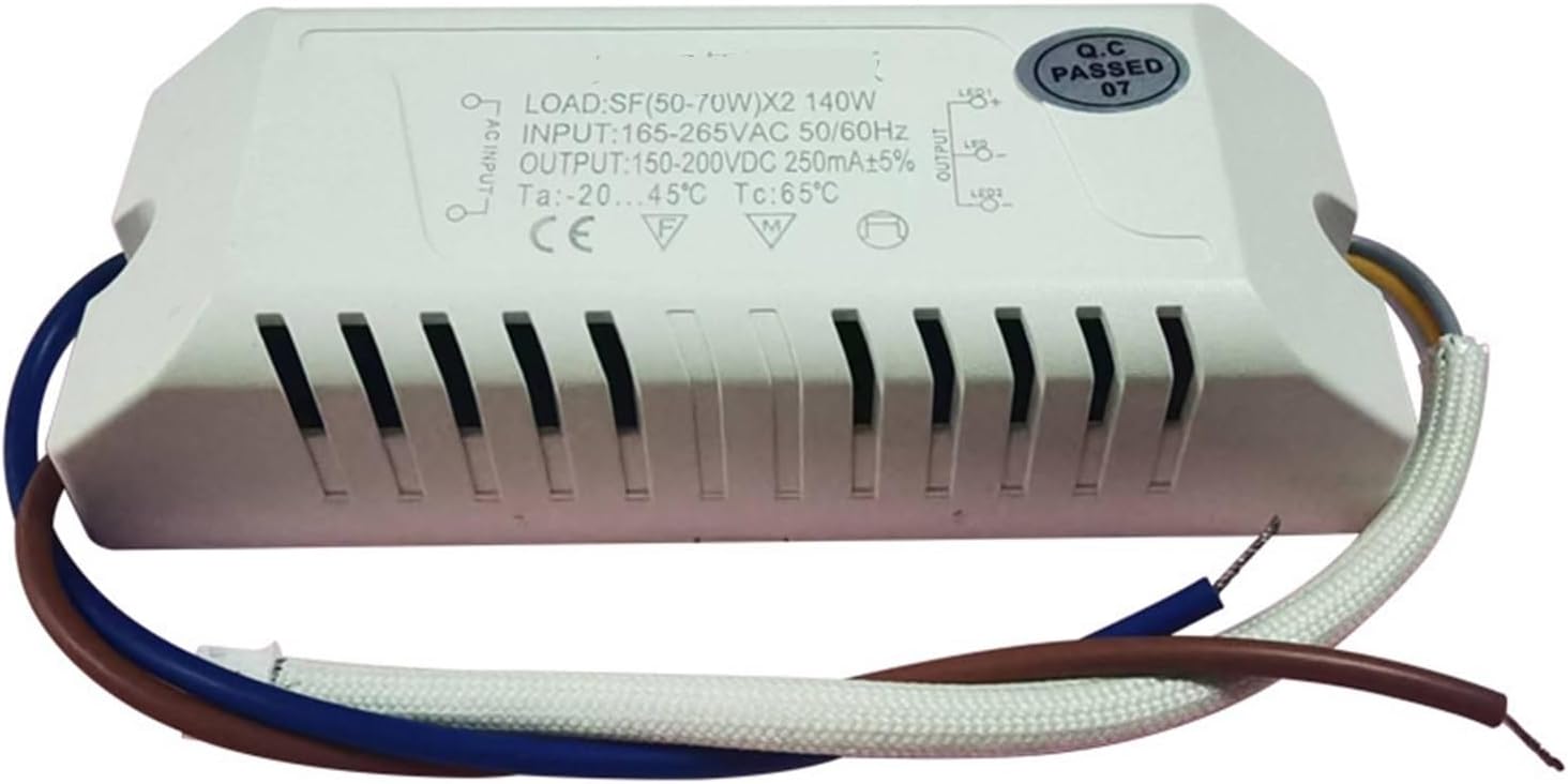 Smart Home 50-70W*2 140W Dual Color Remote Control Light and Dark Driver Power Supply