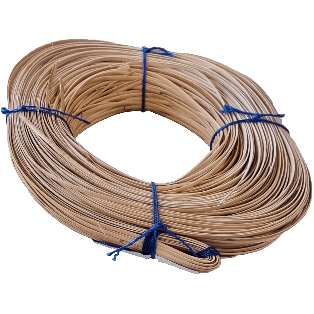Stuhlflechtrohr Flechtrohr Halbglanzschiene für Stuhlflechtarbeiten - 250g Bund, 1,75mm Breit