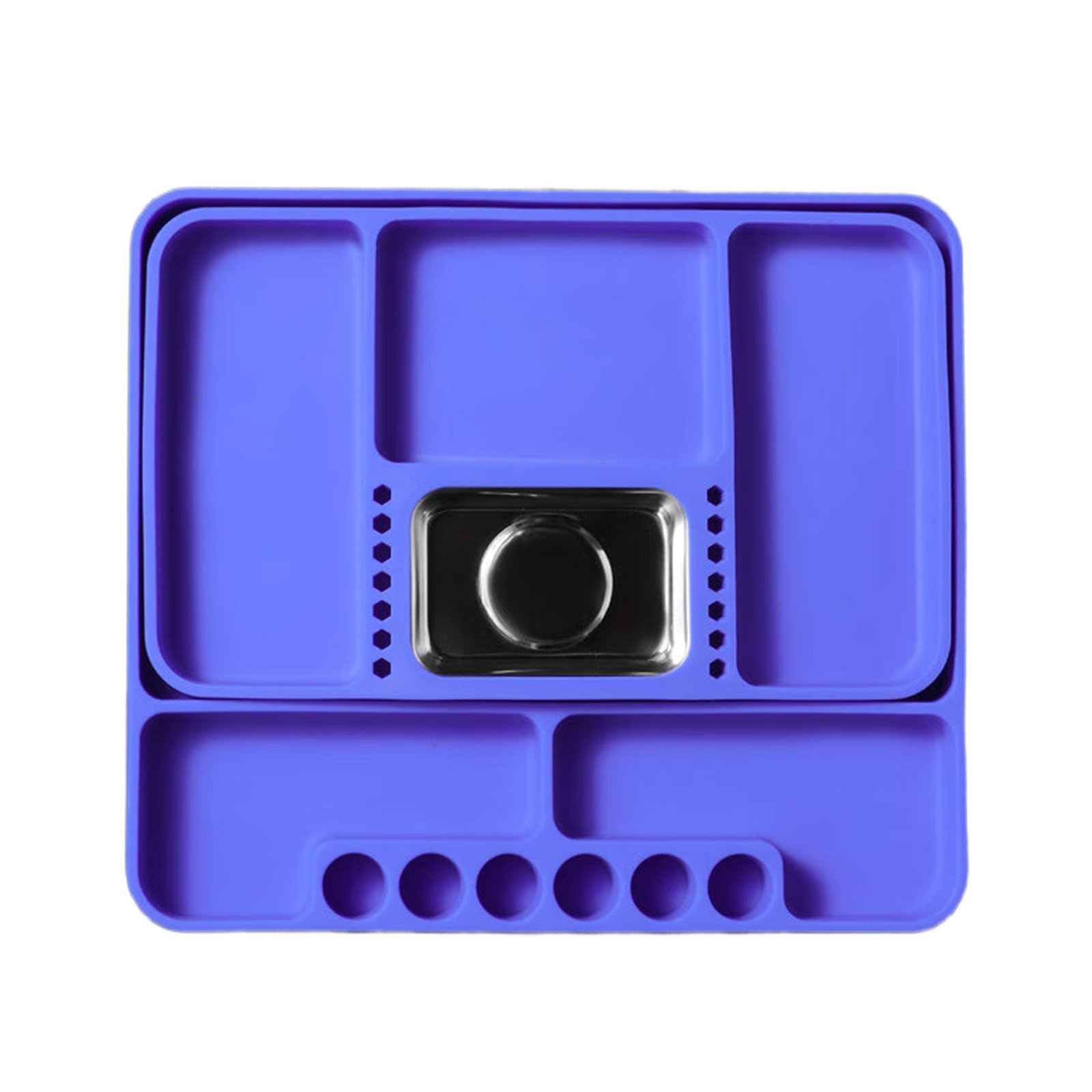 Portable Silicone Tool Tray Mat With Antislip Features For Secure Tool Storage During Maintenance Tasks Easy Portability