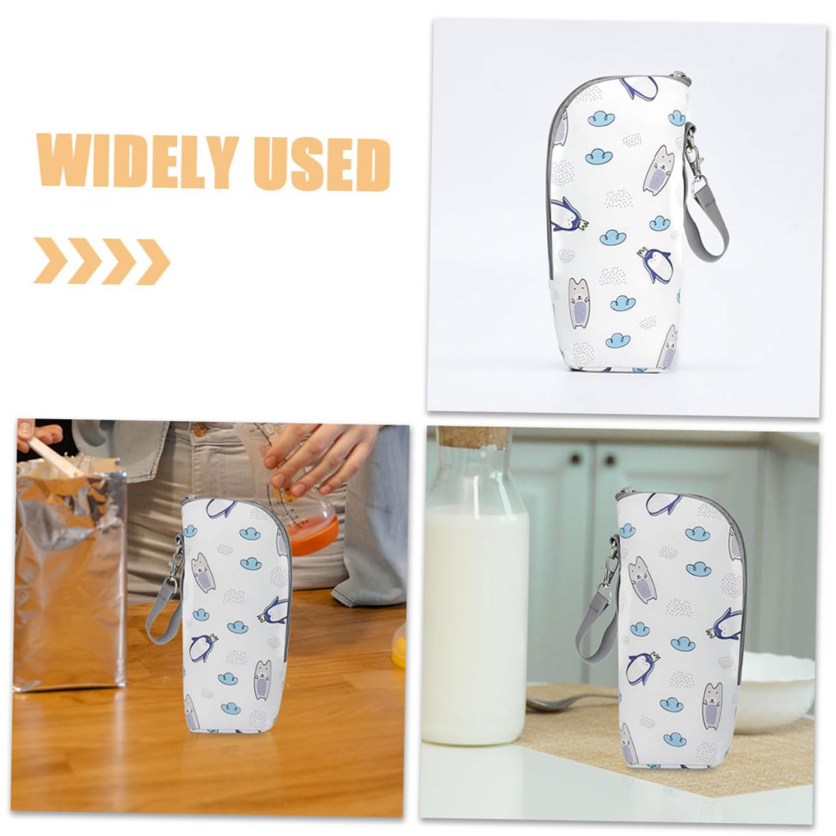 TOYANDONA 3 Set Di Borse Termiche Per Biberon Porta Biberon Per Neonati Organizer Per Scalda Per Viaggi 2 Pezzi*3