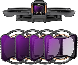 fashion mania 4 Pack ND8 ND16 ND32 ND64 Filter Compatible with DJI Avata 2