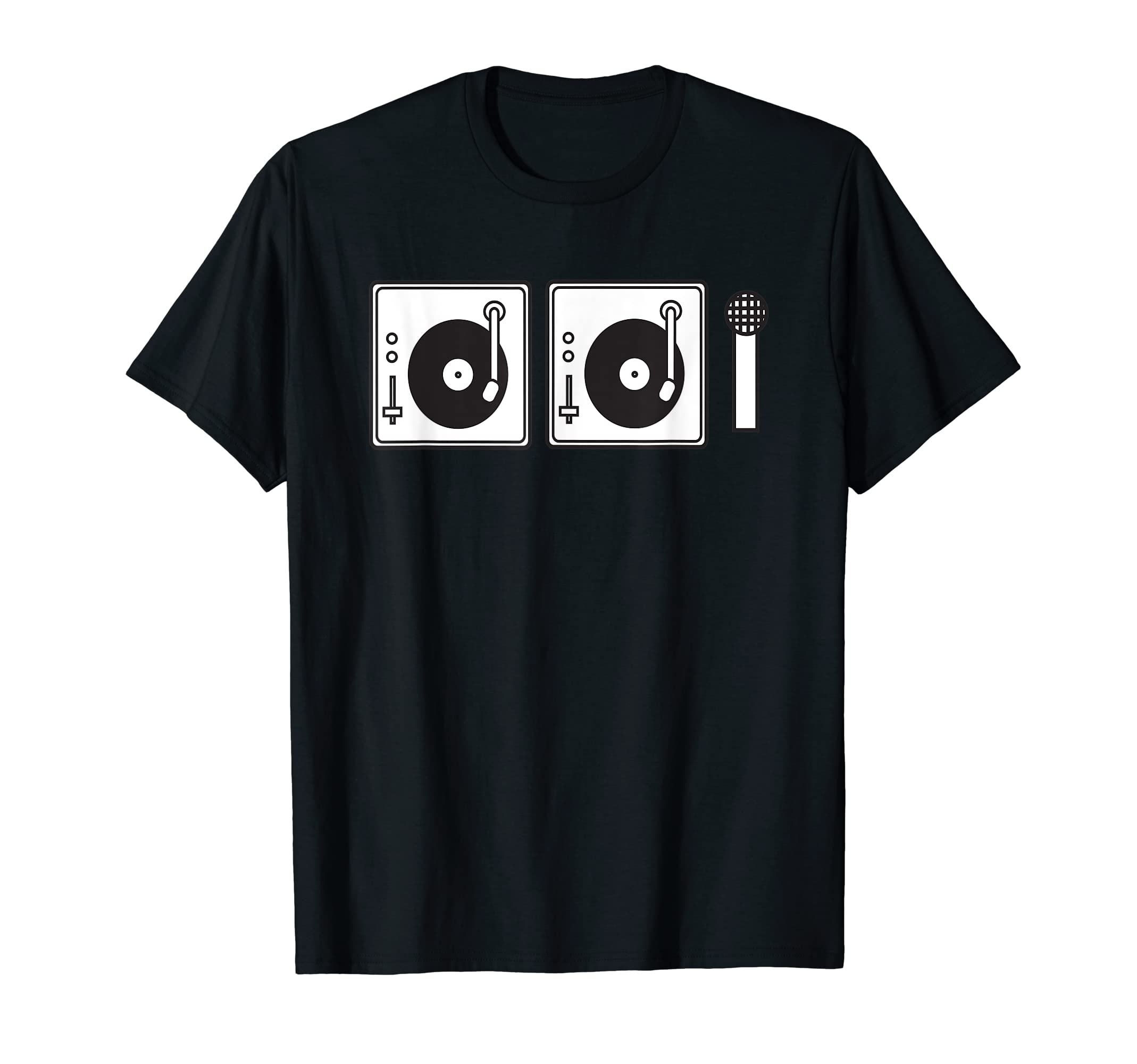 2 Turntables and a Microphone T-Shirt T-Shirt