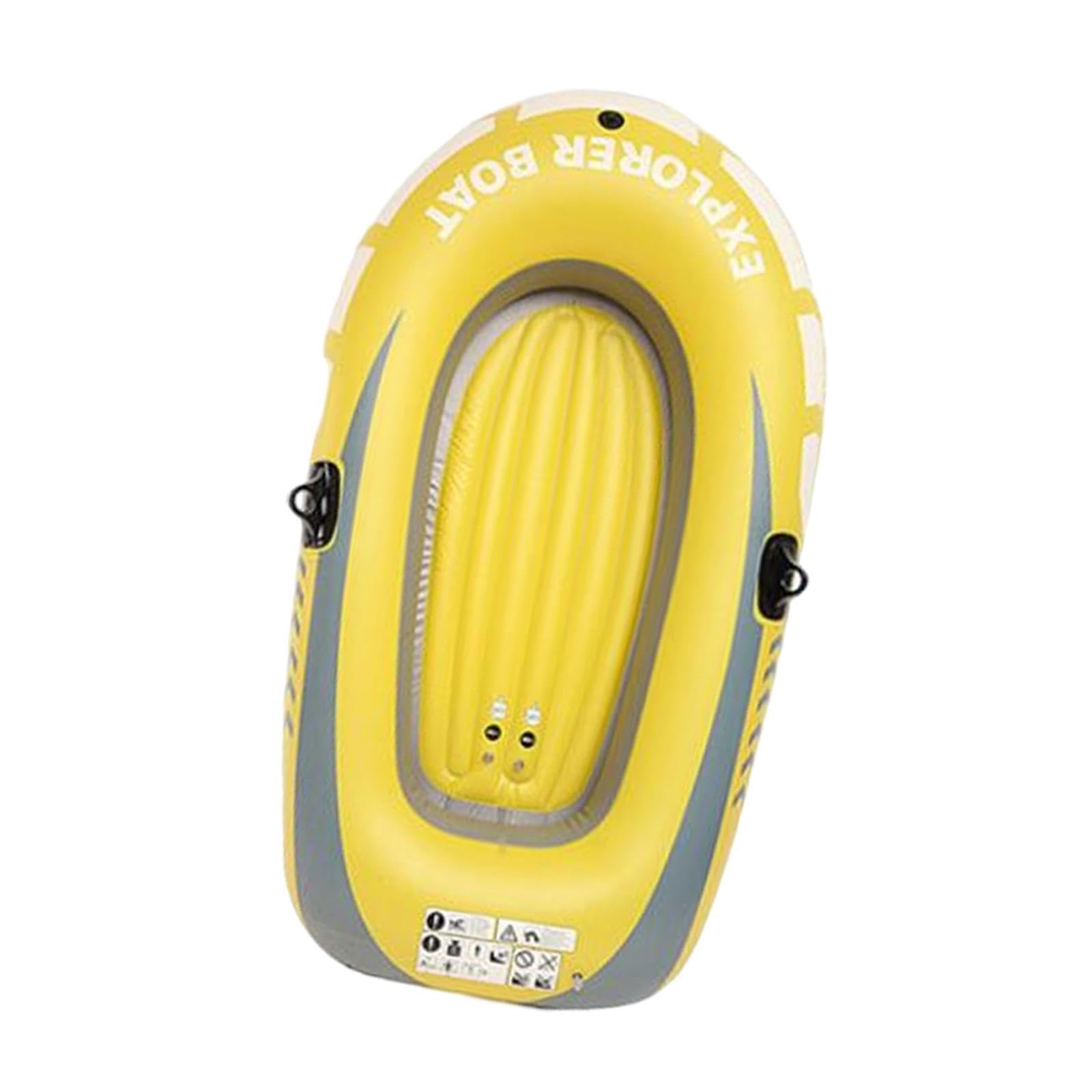 Kayak Hinchable, Bote, Balsa de Pesca Hinchable, Canoa Flotante, PVC Reforzado, Montaje Rápido, Apto para Deportes, Relajación Y Pesca.