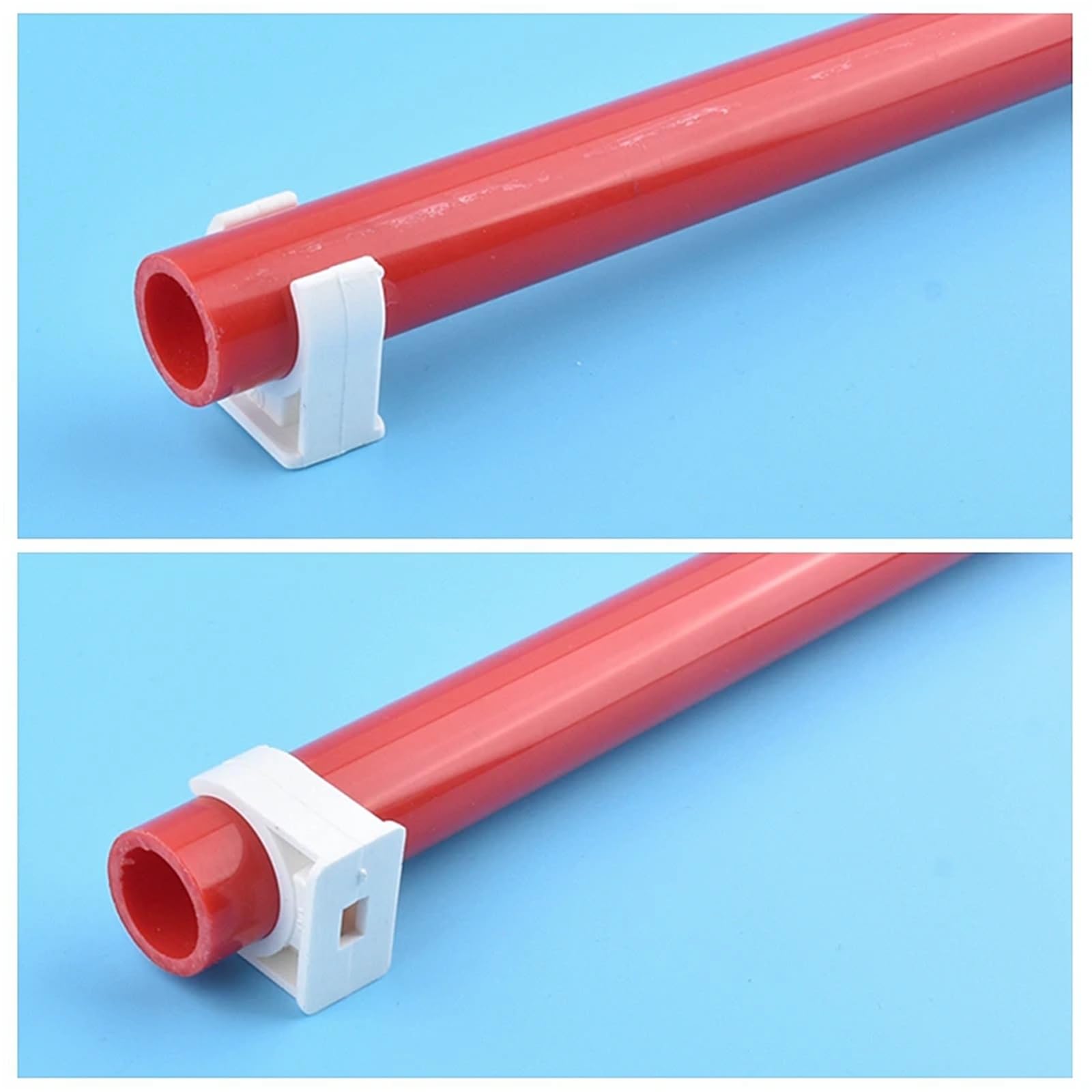 2 piezas de 20 a 50 mm PVC for tubería, codo en T, conector cruzado, junta agua for riego jardín, válvula bola control for acuario(Thread Connector,32mm)